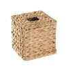 Vintiquewise Water Hyacinth Wicker Square Tissue Box Cover QI003631.SQ